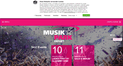 Desktop Screenshot of musikparkerfurt.de